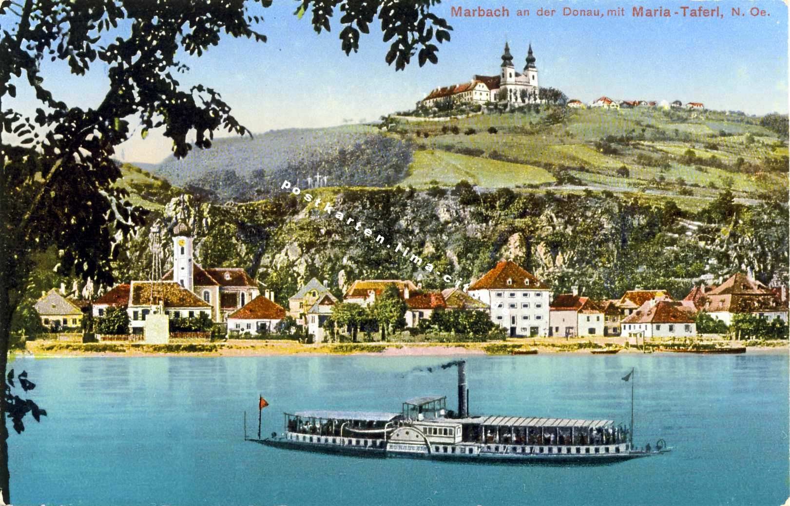 Donauansicht von Maria Taferl 1914
